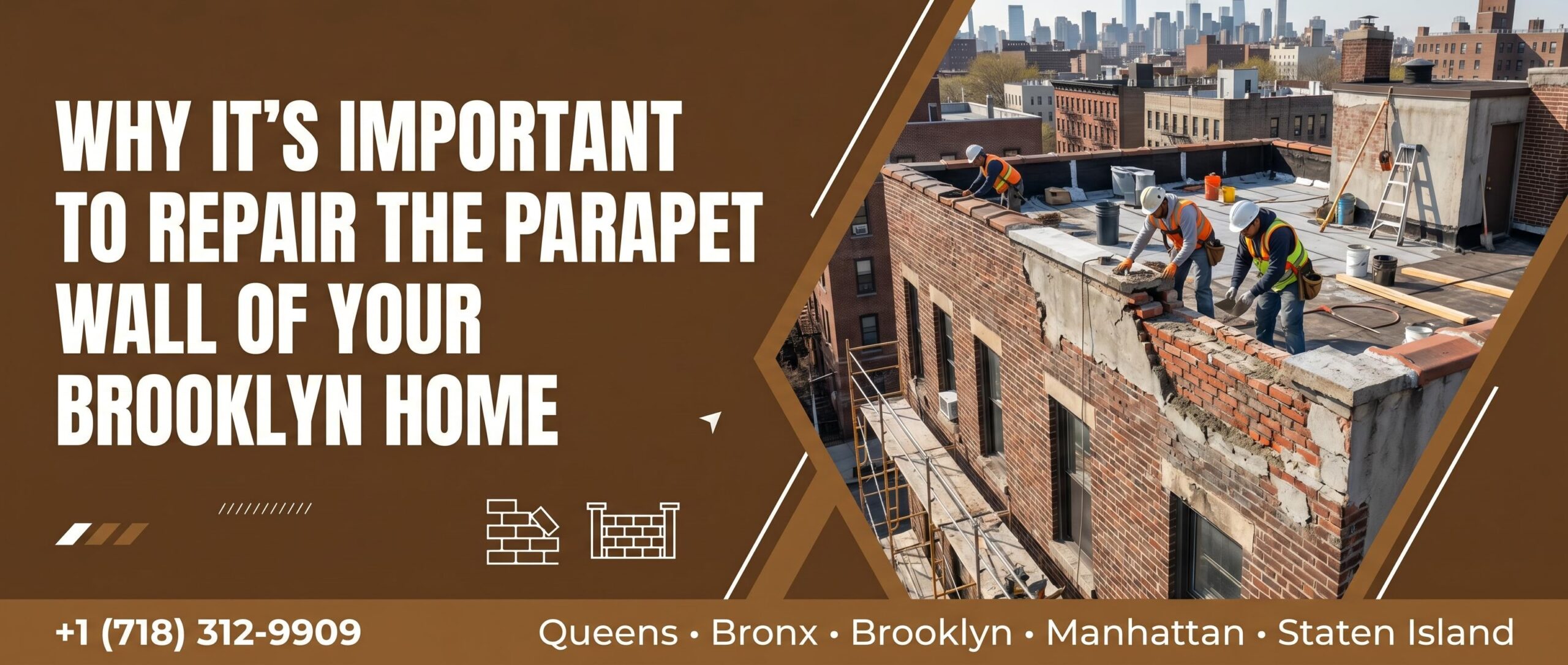 repair the parapet wall